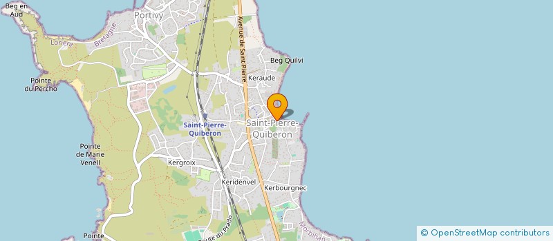 localisation de l'entreprise MAMOUX  SAINT-PIERRE-QUIBERON