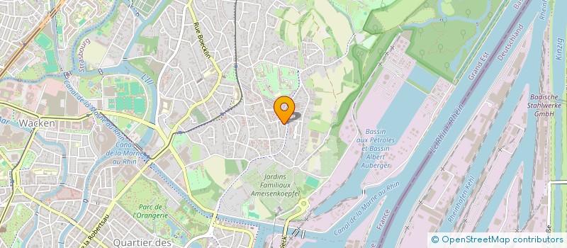 localisation de l'entreprise MAMPA 2  STRASBOURG