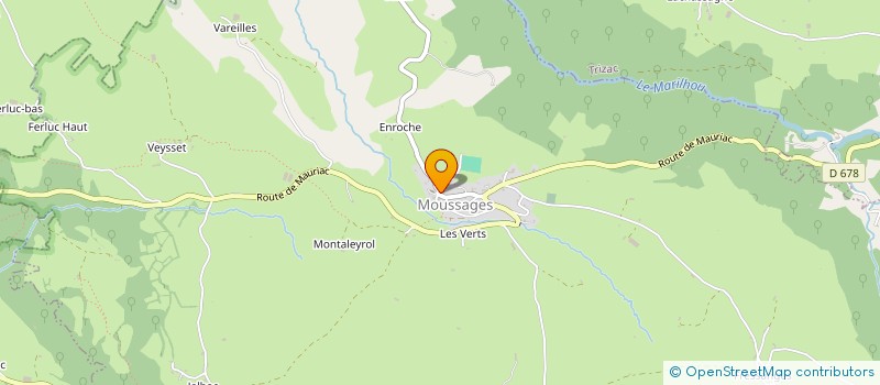 localisation de l'entreprise MAMPON à MOUSSAGES