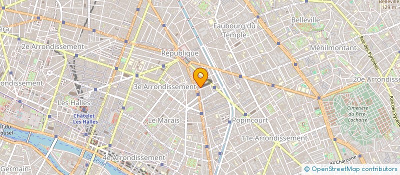 localisation de l'entreprise MAMPOTEX  PARIS