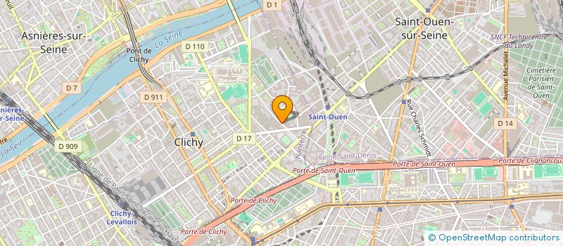 localisation de l'entreprise MAMS à CLICHY