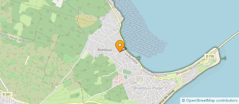 localisation de l'entreprise MAMS'  RIVEDOUX-PLAGE