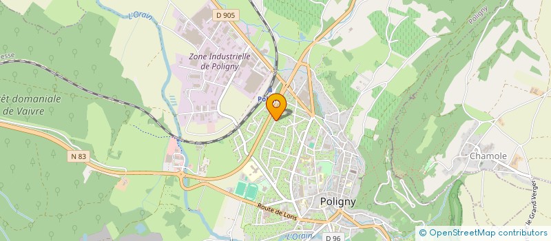 localisation de l'entreprise MAMS  POLIGNY