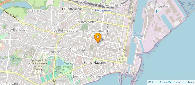 localisation de l'entreprise MAMSOTI  SAINT-NAZAIRE