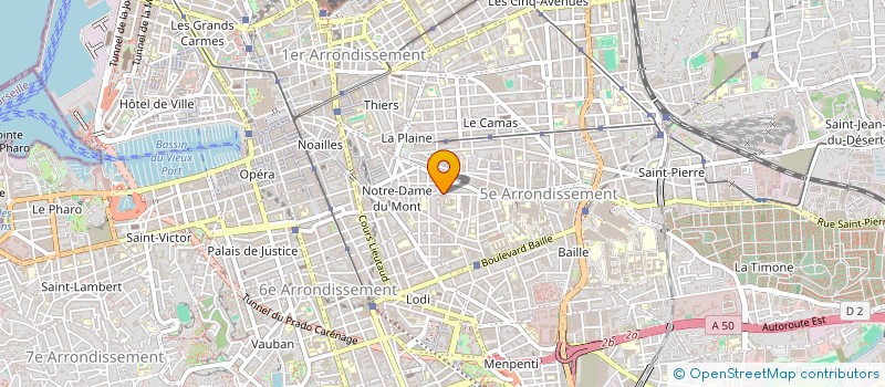 localisation de l'entreprise MAMSYLV  MARSEILLE