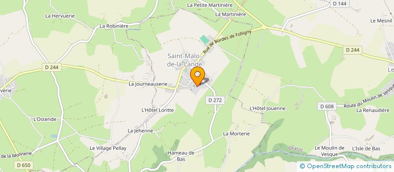 localisation de l'entreprise MAMT  SAINT-MALO-DE-LA-LANDE