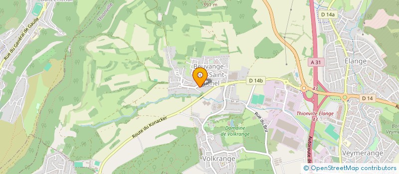localisation de l'entreprise MAMU à THIONVILLE