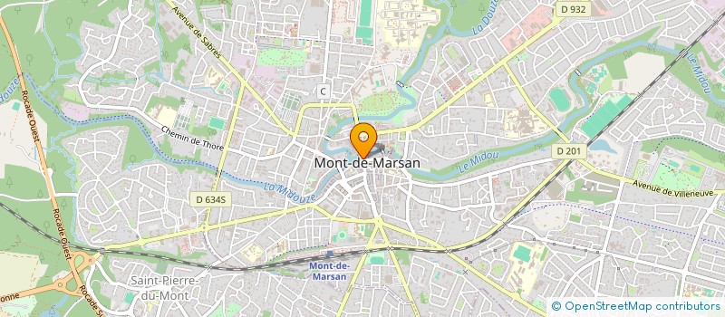 localisation de l'entreprise MAMU VAGNA à MONT-DE-MARSAN