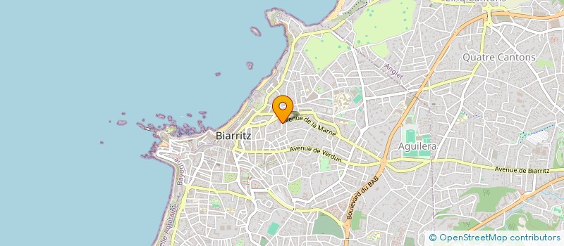 localisation de l'entreprise MAMY à BIARRITZ