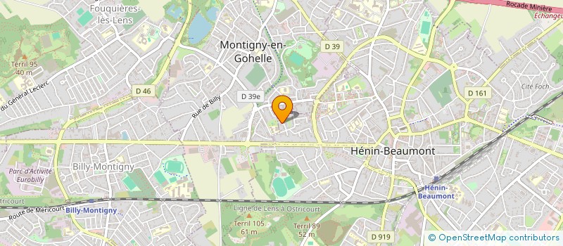 localisation de l'entreprise MAMY à HENIN-BEAUMONT