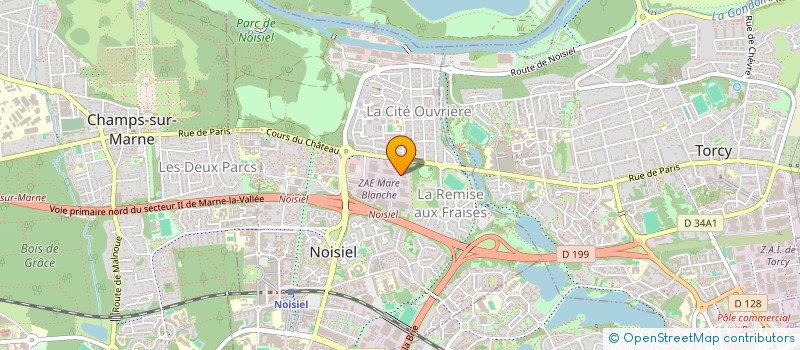 localisation de l'entreprise MAMY THERASSE à NOISIEL