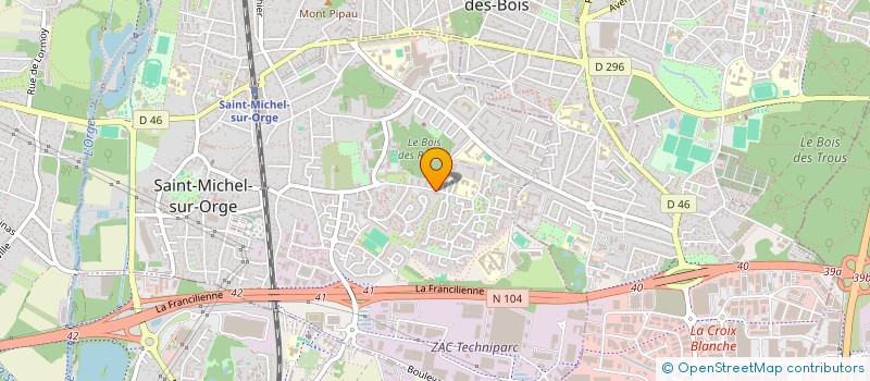 localisation de l'entreprise MAMYLEE à SAINT-MICHEL-SUR-ORGE