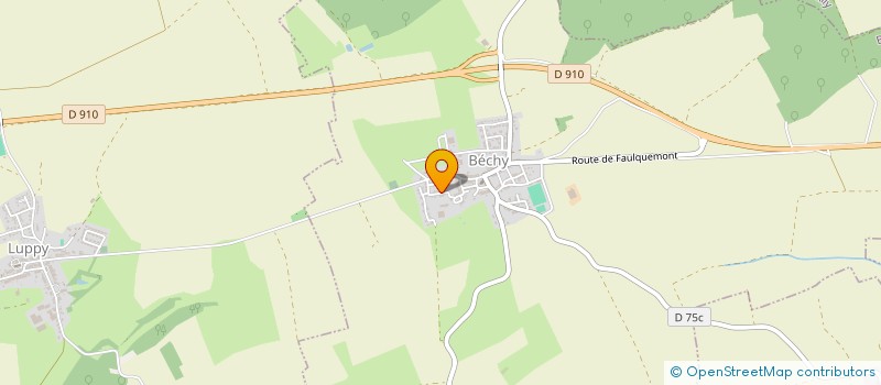 localisation de l'entreprise MAMZ  BECHY