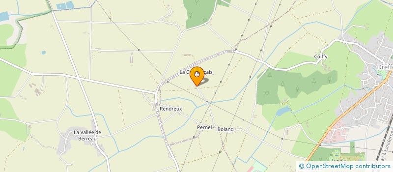 localisation de l'entreprise MAMZ'ELLES AU RUBAN D'OR  DREFFEAC