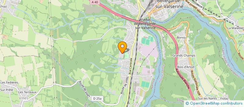 localisation de l'entreprise MAMZELLE RECORDS (MR) à VALSERHONE