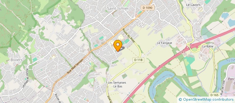localisation de l'entreprise MAN à SAINT-ISMIER