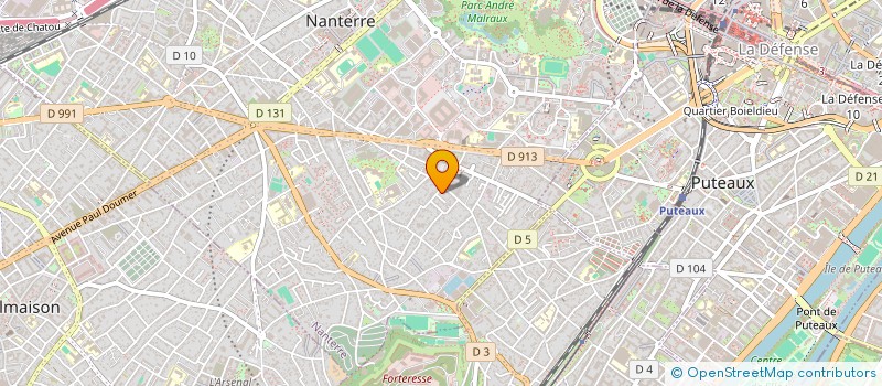 localisation de l'entreprise MAN 71  NANTERRE