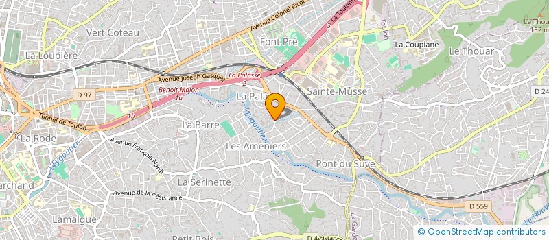 localisation de l'entreprise MAN  TOULON