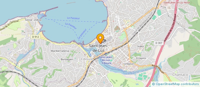 localisation de l'entreprise MAN  SAINT-JEAN-DE-LUZ