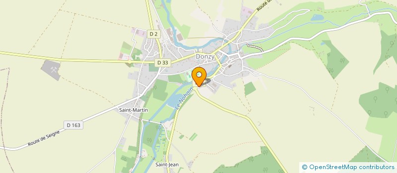 localisation de l'entreprise MAN  DONZY