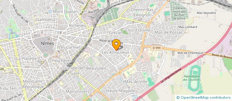 localisation de l'entreprise MAN  NIMES