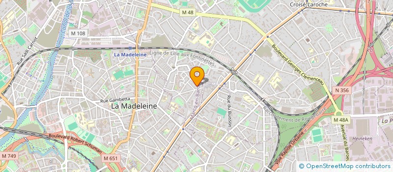 localisation de l'entreprise MAN à MARCQ-EN-BARŒUL