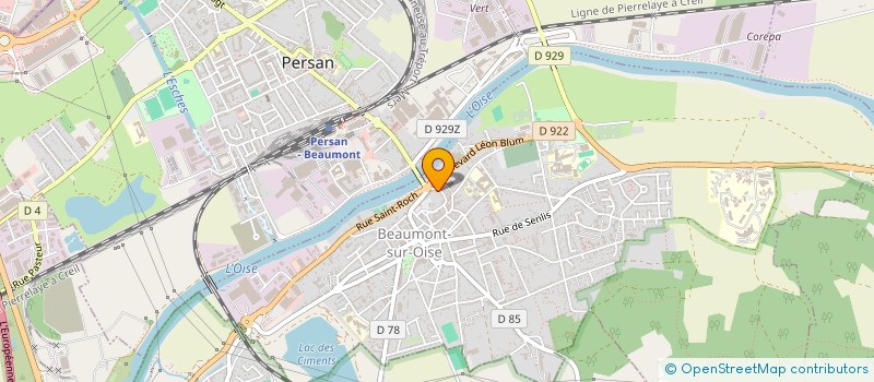 localisation de l'entreprise MAN  BEAUMONT-SUR-OISE