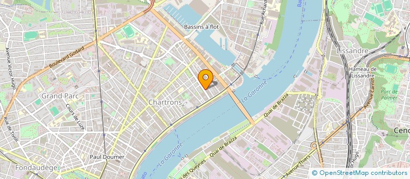 localisation de l'entreprise MAN BAT  BORDEAUX