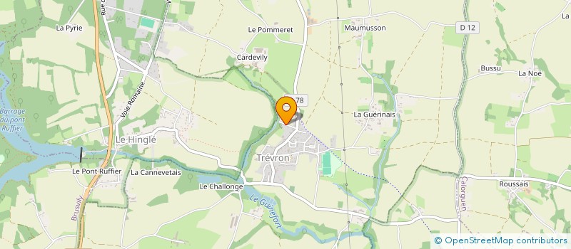 localisation de l'entreprise MAN CAM  TREVRON