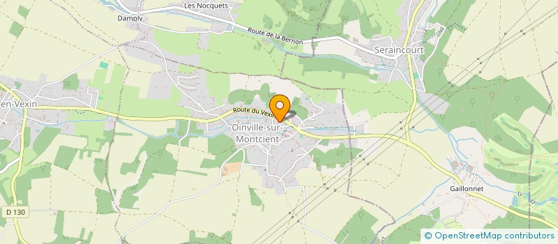 localisation de l'entreprise MAN.GA  OINVILLE-SUR-MONTCIENT