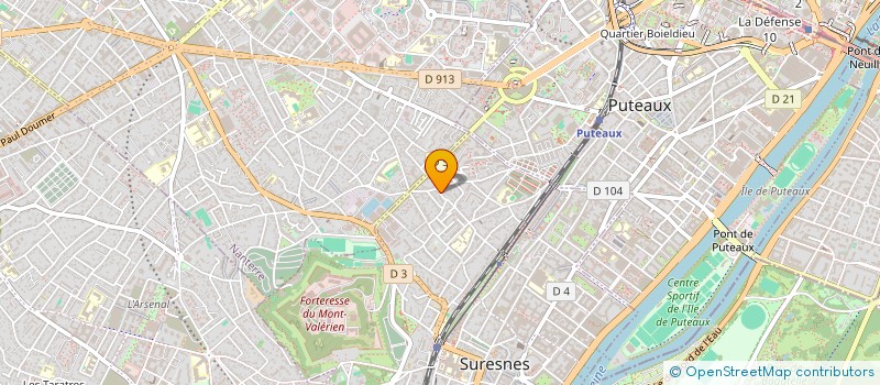 localisation de l'entreprise MAN IMMOBILIER à SURESNES