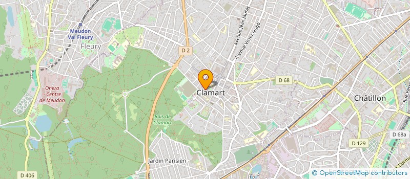 localisation de l'entreprise MAN KUMARI 140 à CLAMART