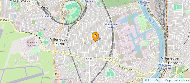 localisation de l'entreprise MAN OPTIQUE  VILLENEUVE-LE-ROI