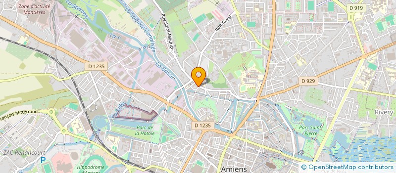 localisation de l'entreprise MAN-PAL  AMIENS