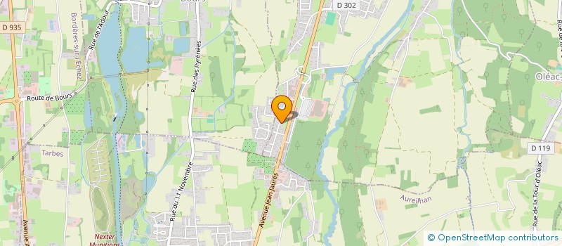 localisation de l'entreprise MAN PYRENEES  ORLEIX