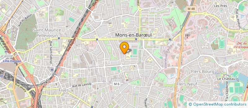 localisation de l'entreprise MAN SERVICE  MONS-EN-BARUL