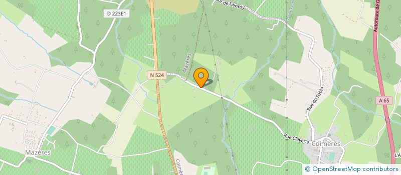 localisation de l'entreprise MAN SUD-GIRONDE  BOMMES