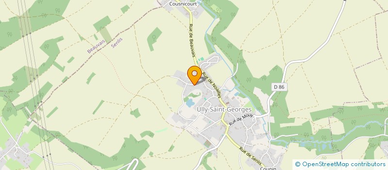 localisation de l'entreprise MAN-TRACK COUR  ULLY-SAINT-GEORGES