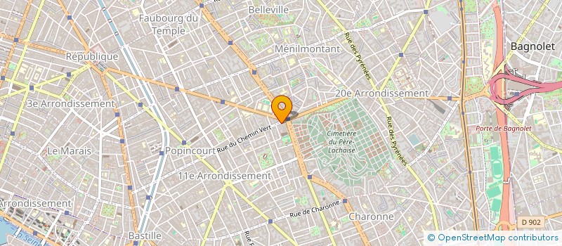 localisation de l'entreprise MAN YI à LEVALLOIS-PERRET