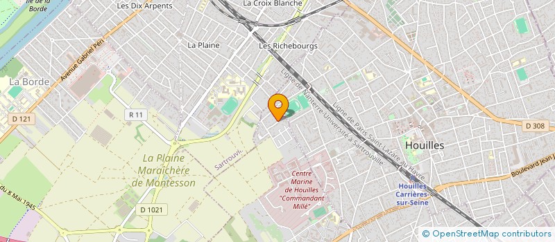 localisation de l'entreprise MANA  CARRIERES-SUR-SEINE