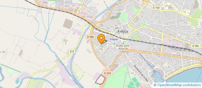 localisation de l'entreprise MANA à FREJUS