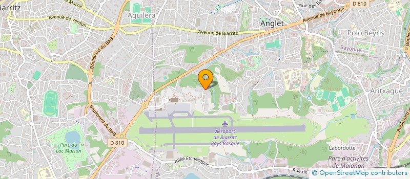 localisation de l'entreprise MANA  ANGLET