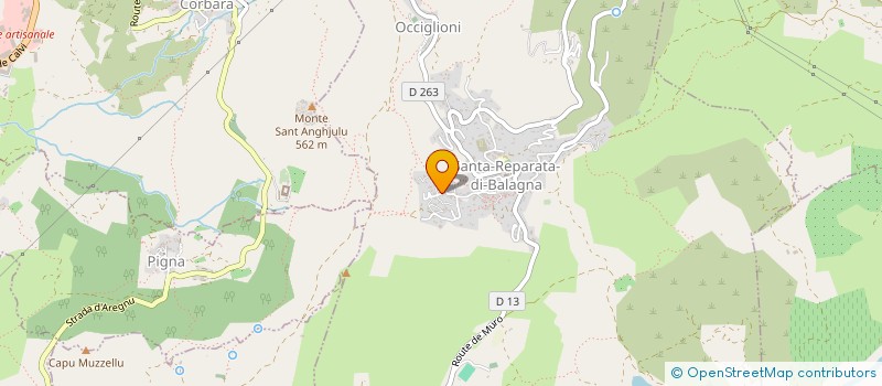 localisation de l'entreprise MANA à SANTA-REPARATA-DI-BALAGNA