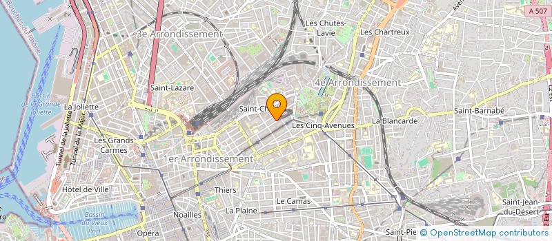 localisation de l'entreprise MANA CLEAN à MARSEILLE