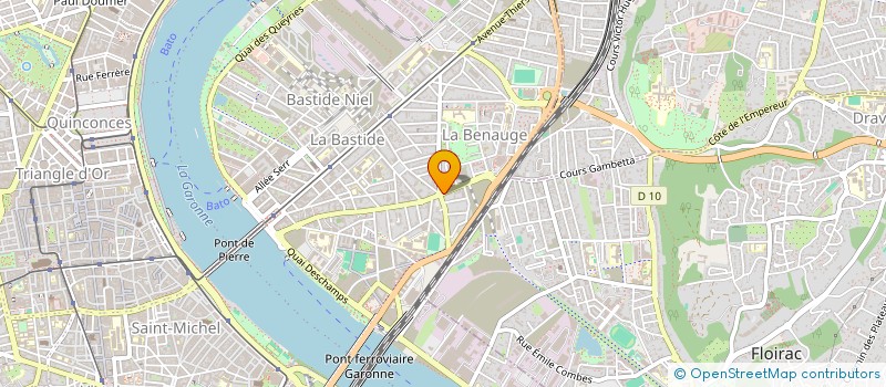 localisation de l'entreprise MANA COIFFURE  BORDEAUX