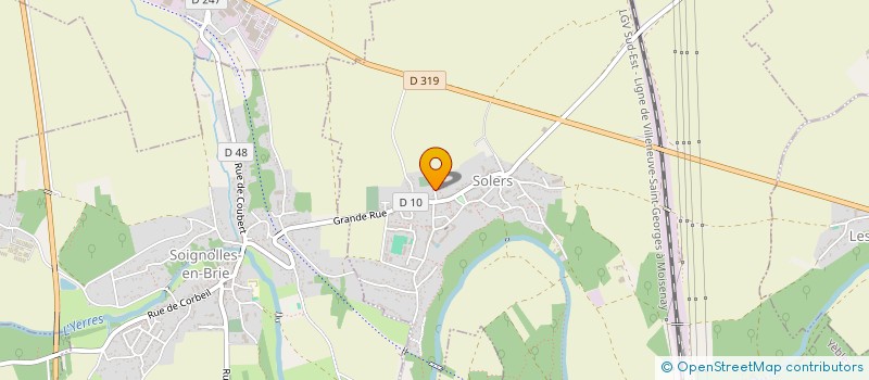 localisation de l'entreprise MANA CONSEILS  SOLERS