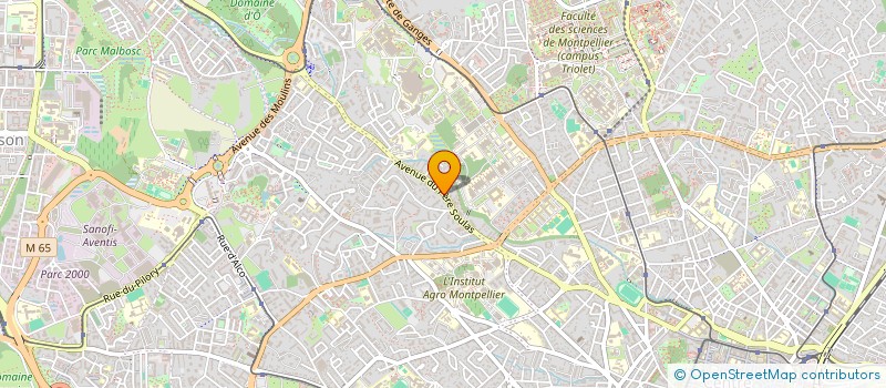 localisation de l'entreprise MANA CORE à MONTPELLIER