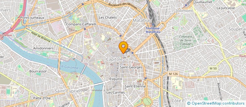 localisation de l'entreprise MANA FINANCES à TOULOUSE