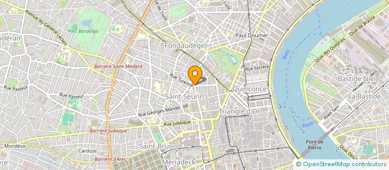 localisation de l'entreprise MANA HEALTHCARE à BORDEAUX