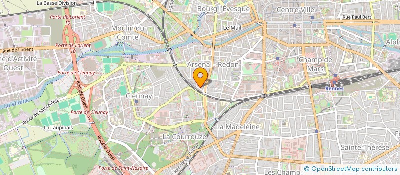 localisation de l'entreprise MANA IMPORT EXPORT  RENNES